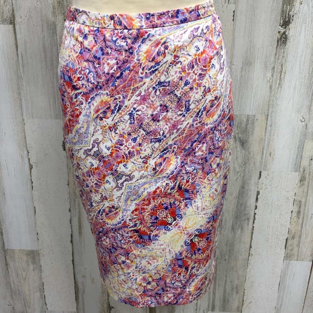 Pure Collection Print Pencil Skirt‎
